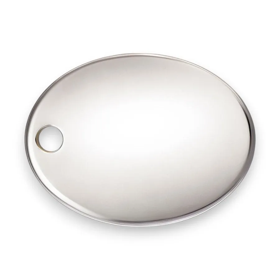 🆕🔗 Quality Tag (Oval) in Sterling Silver