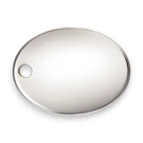 🆕🔗 Quality Tag (Oval) in Sterling Silver