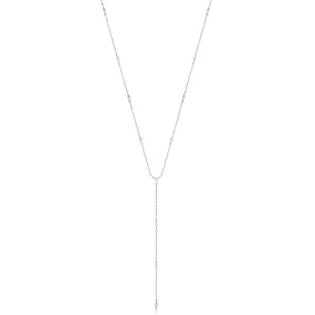 Ania Haie Silver Sparkle Point Y Necklace N053-05H