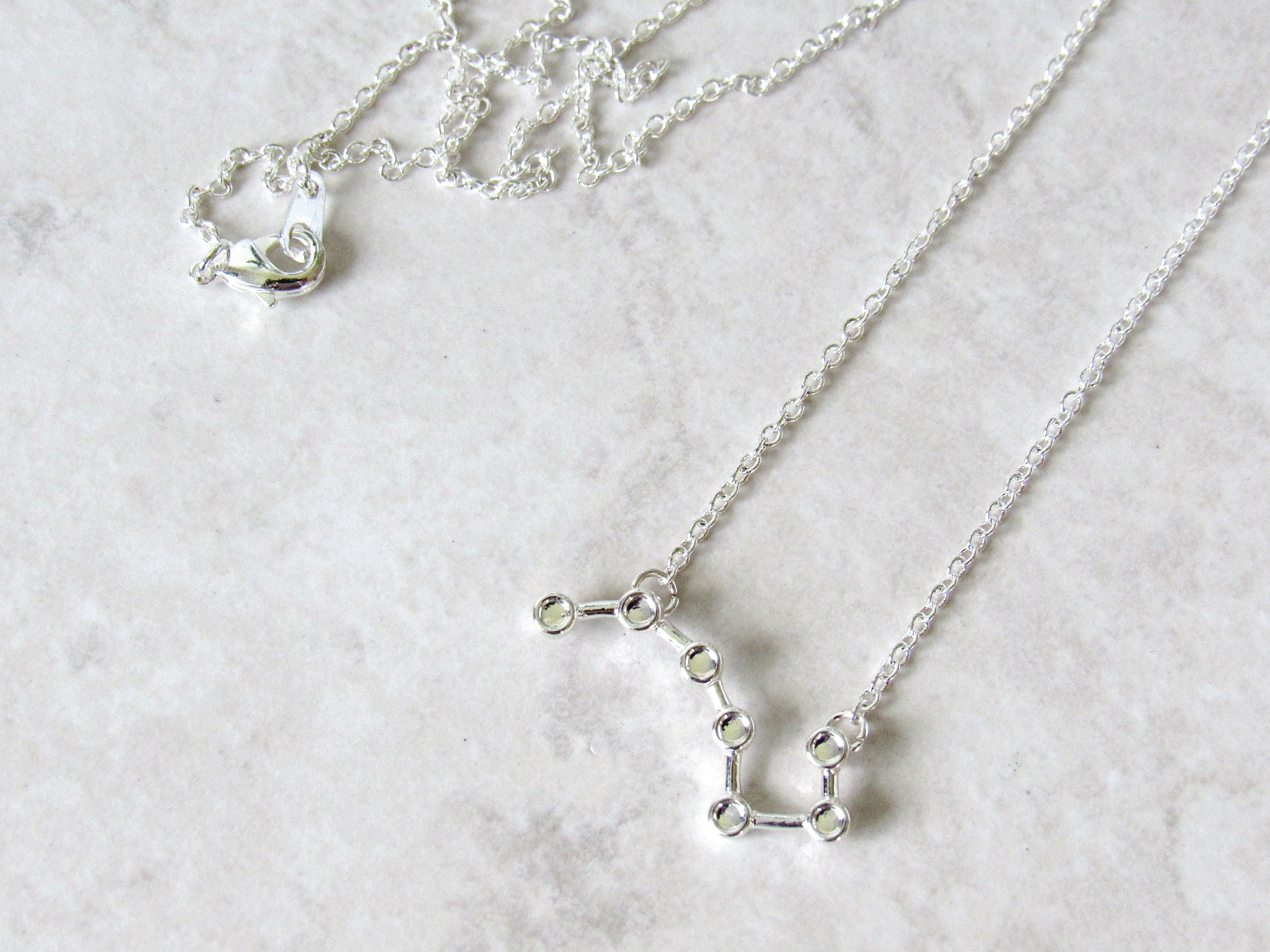 Big Dipper Constellation Necklace