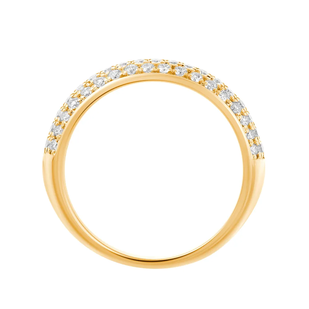 Channel Dress Ring with 1.50ct of Laboratory Grown Diamonds in 9ct Yellow Gold