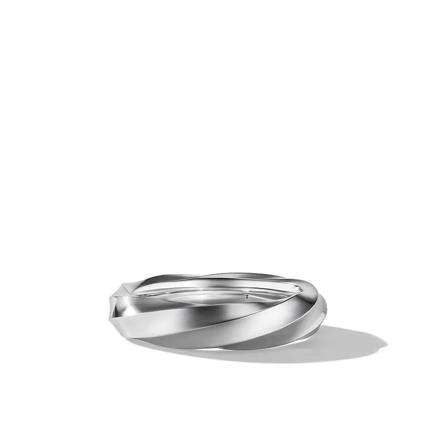 David Yurman Cable Edge™ Band Ring in Recycled Sterling Silver