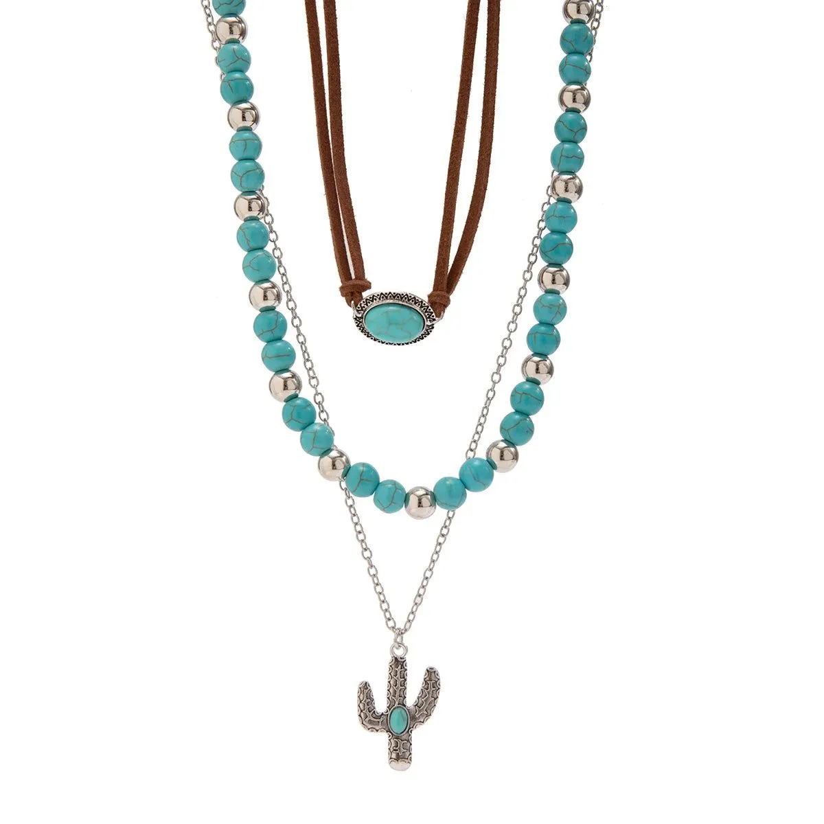 Desert Oasis Charm Necklace Set