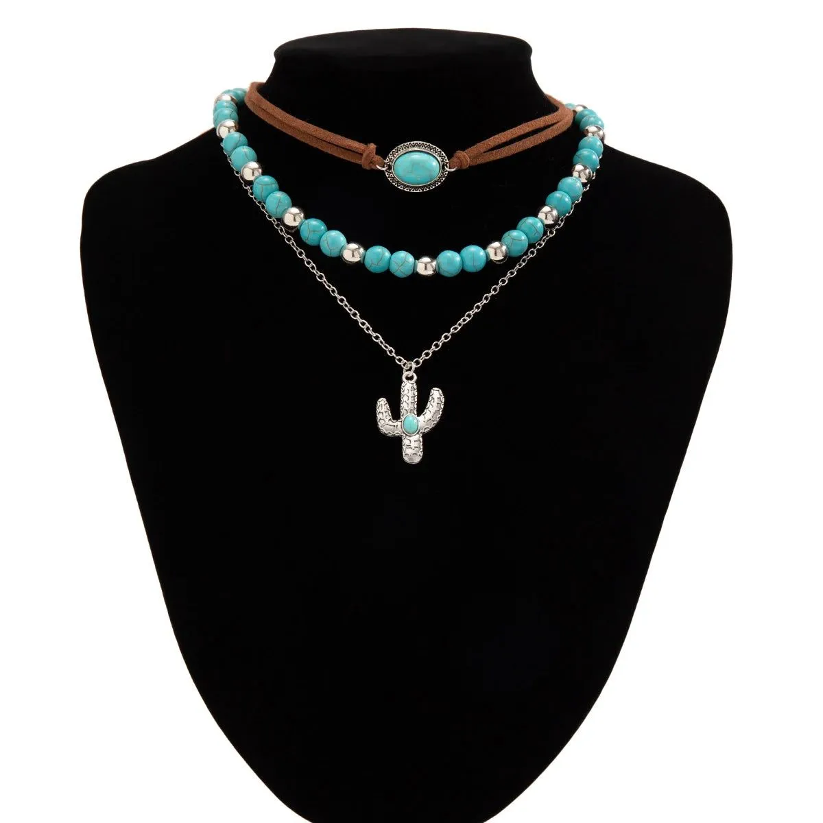 Desert Oasis Charm Necklace Set