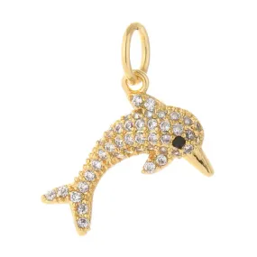 Dolphin Ocean Sea Charm For Charm Necklace & Bracelet