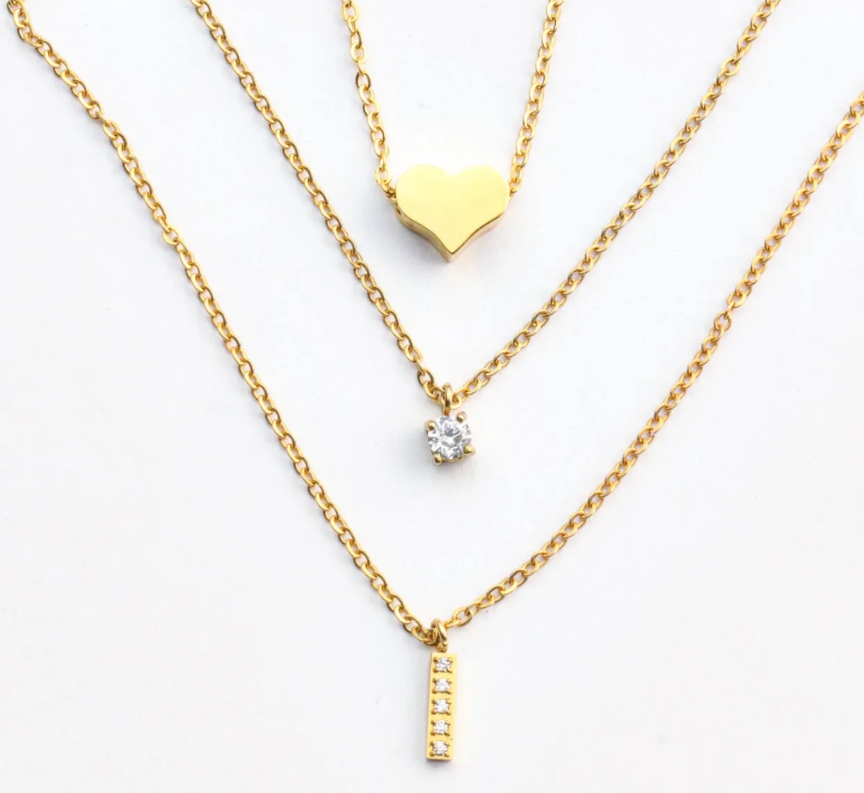 Dot and Drop Necklace