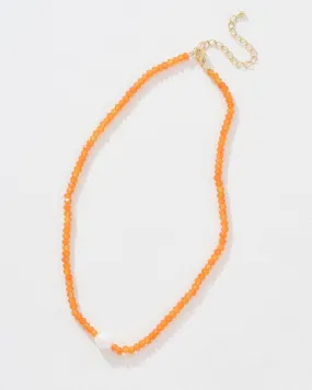 Entienne Necklace in Orange