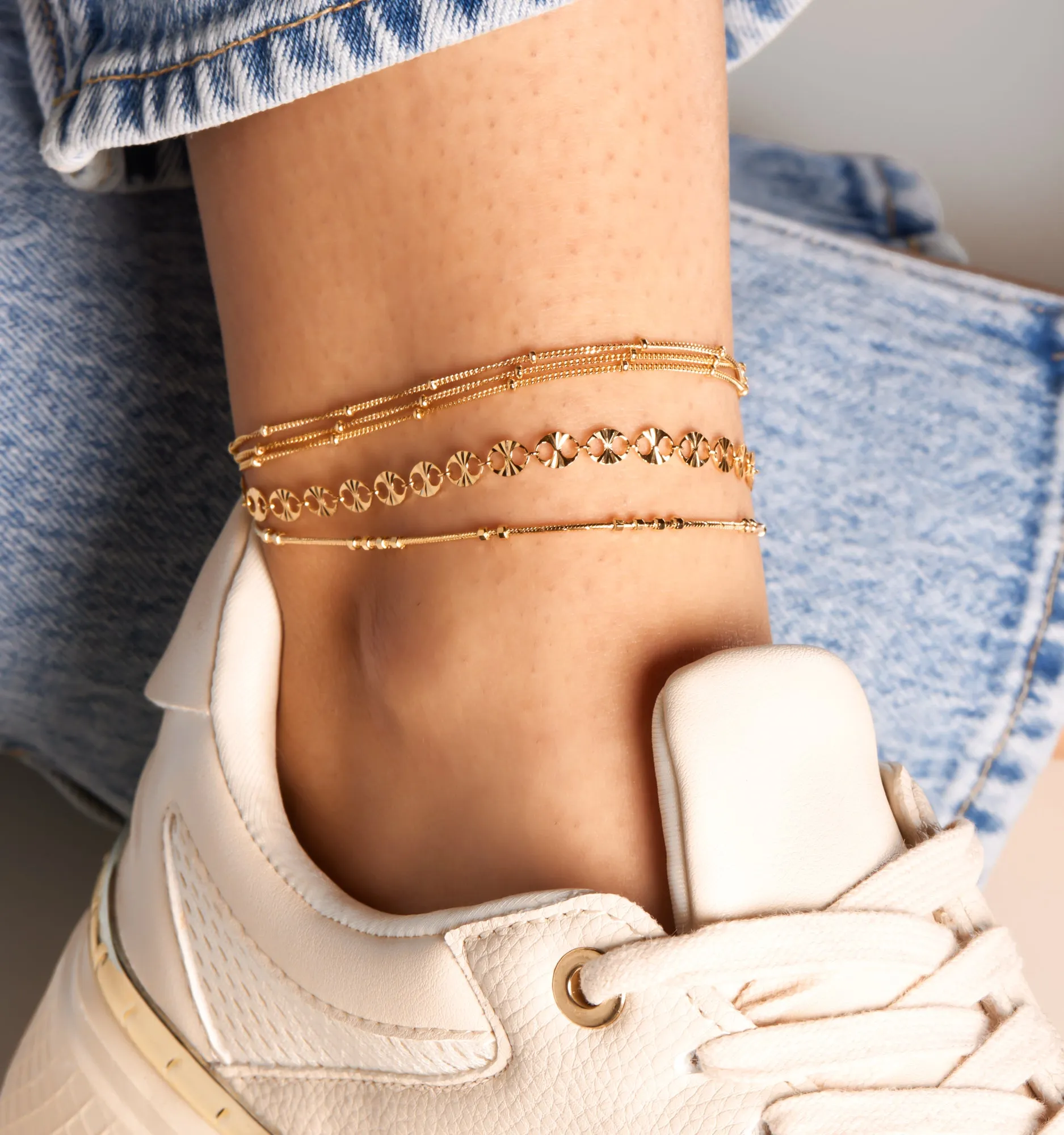 Gold Layered Anklet