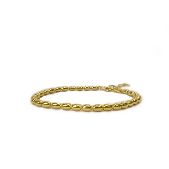 Golden Pearls Bracelet