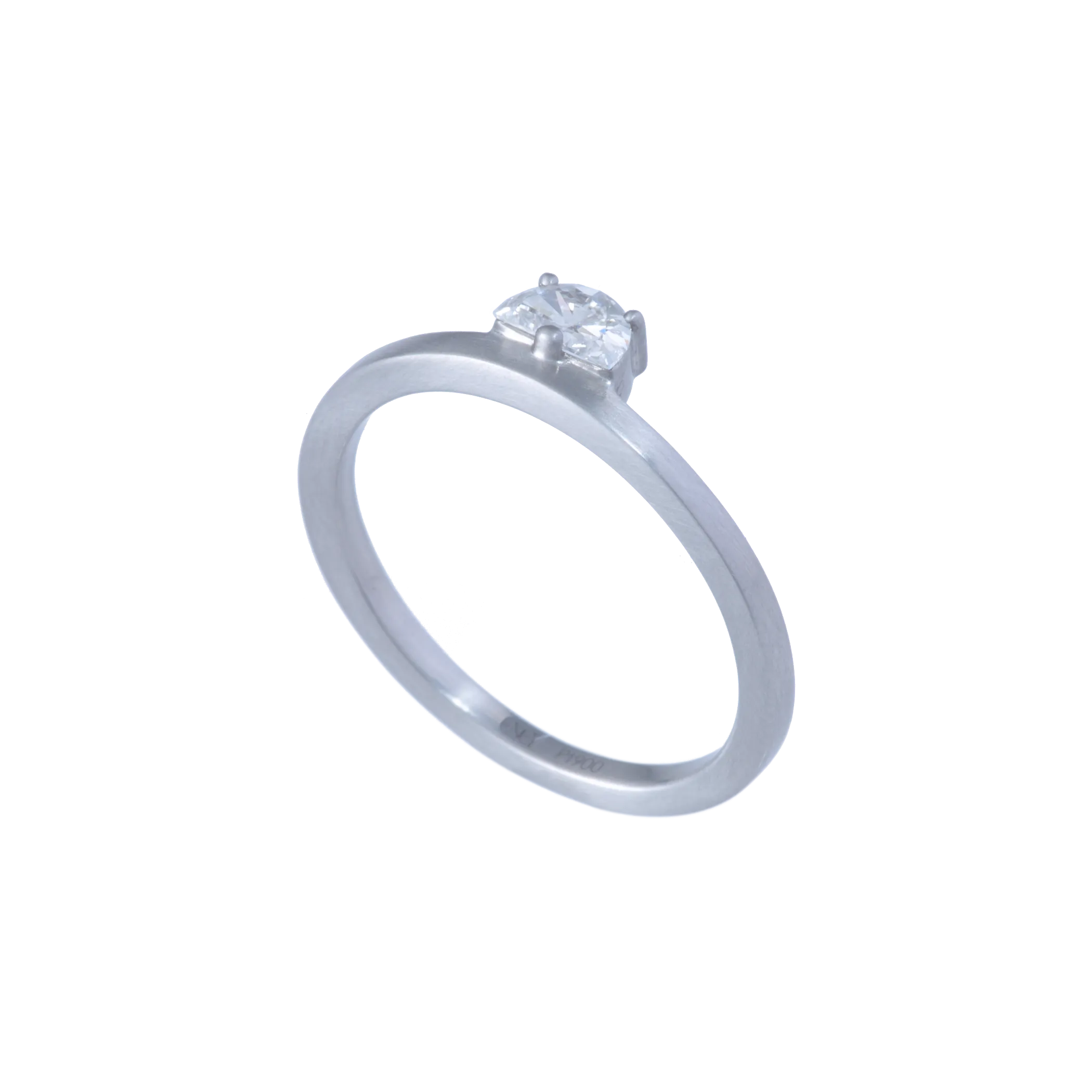 Half moon ring