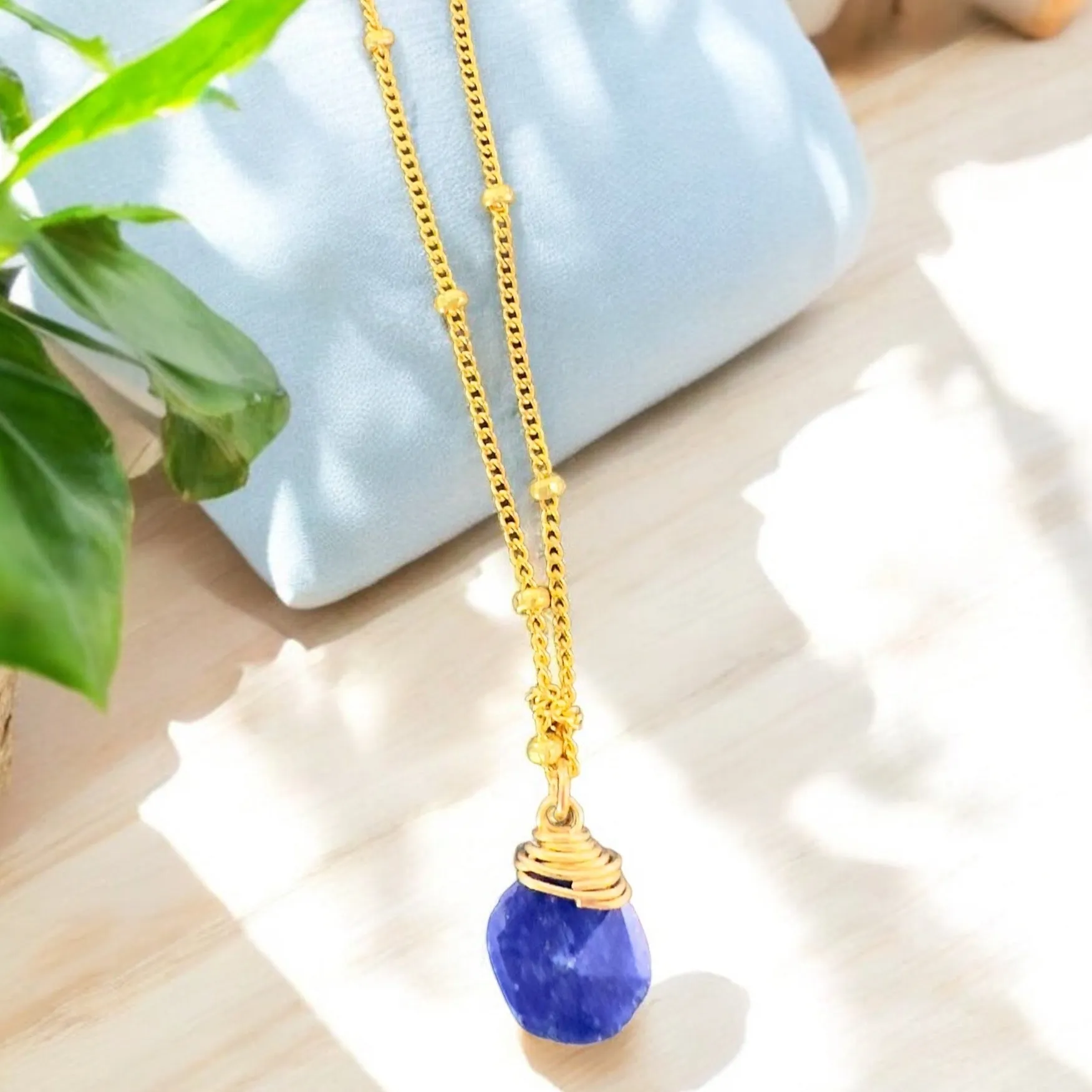 Lotus Stone Necklaces