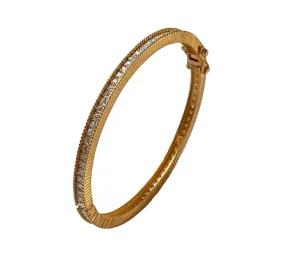 Mahal Moissanite Bangle