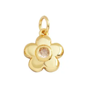 Mini Bubble Flower Charm For Charm Bar & Charm Necklaces