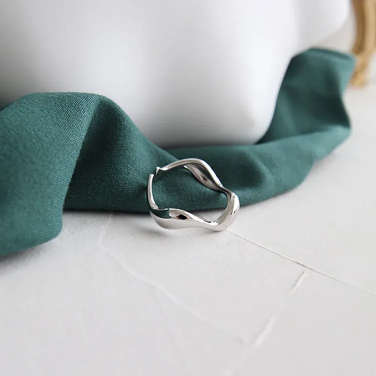 Minimalist Irregular Ring Adjustable