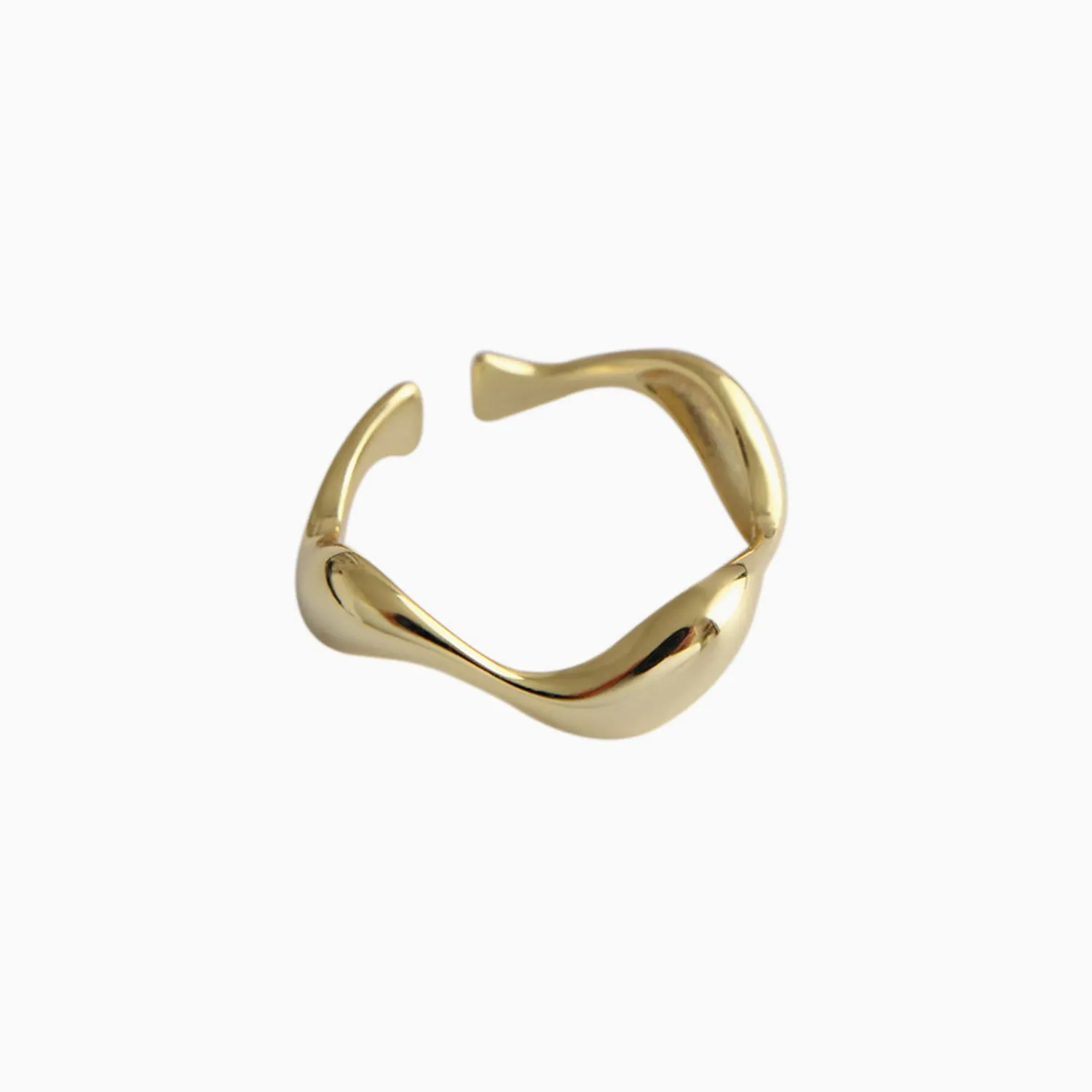 Minimalist Irregular Ring Adjustable