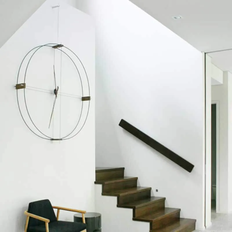 nomon delmori minimalist design clock