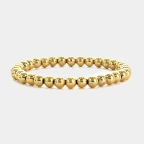 OMG 6 MM Gold Bracelet