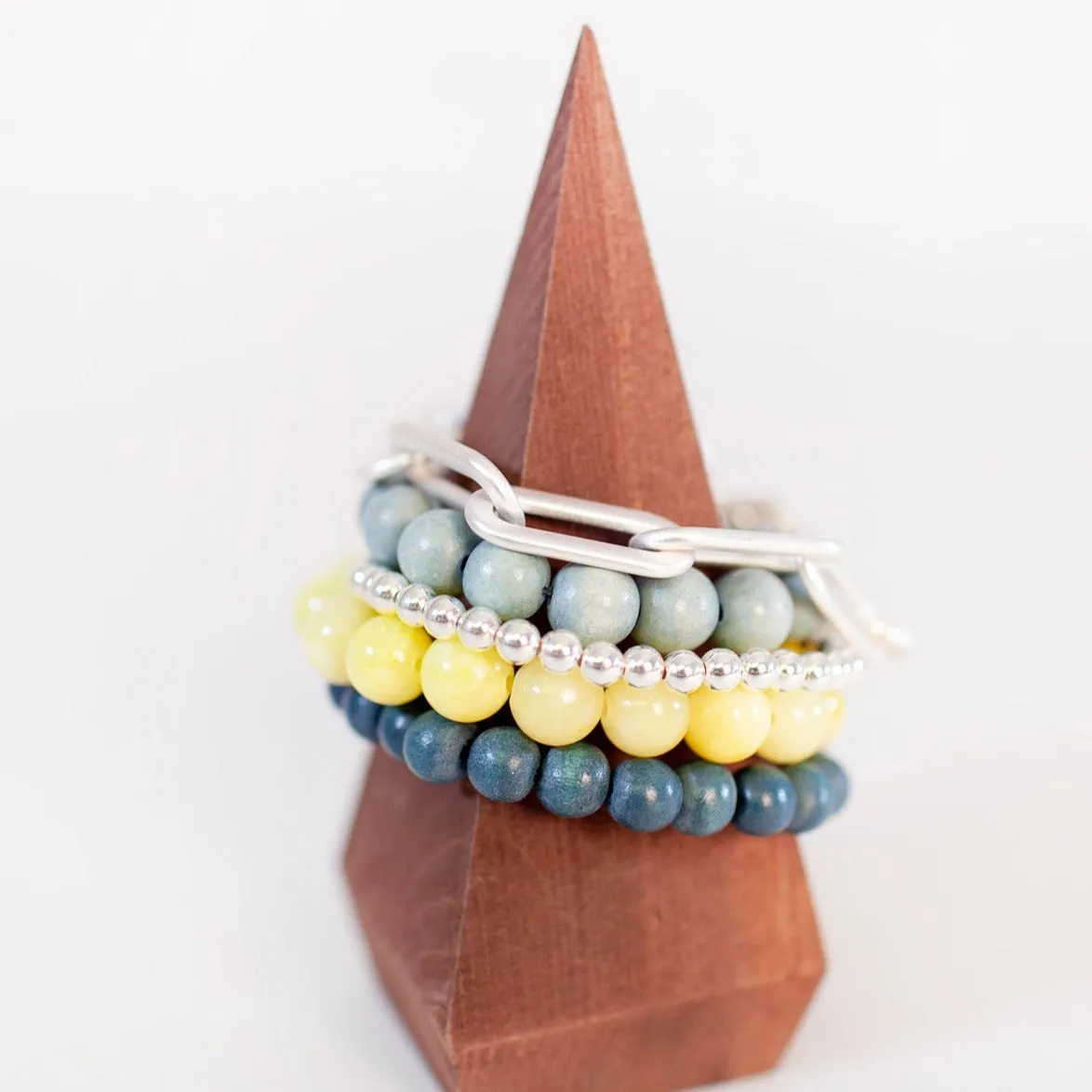 Primrose Blues Summer Bracelet Stack