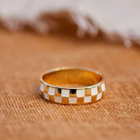 PURA VIDA RINGS - CHECKERBOARD