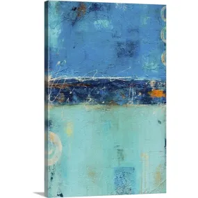 "Blue Rings in Rio" Canvas Wall Art