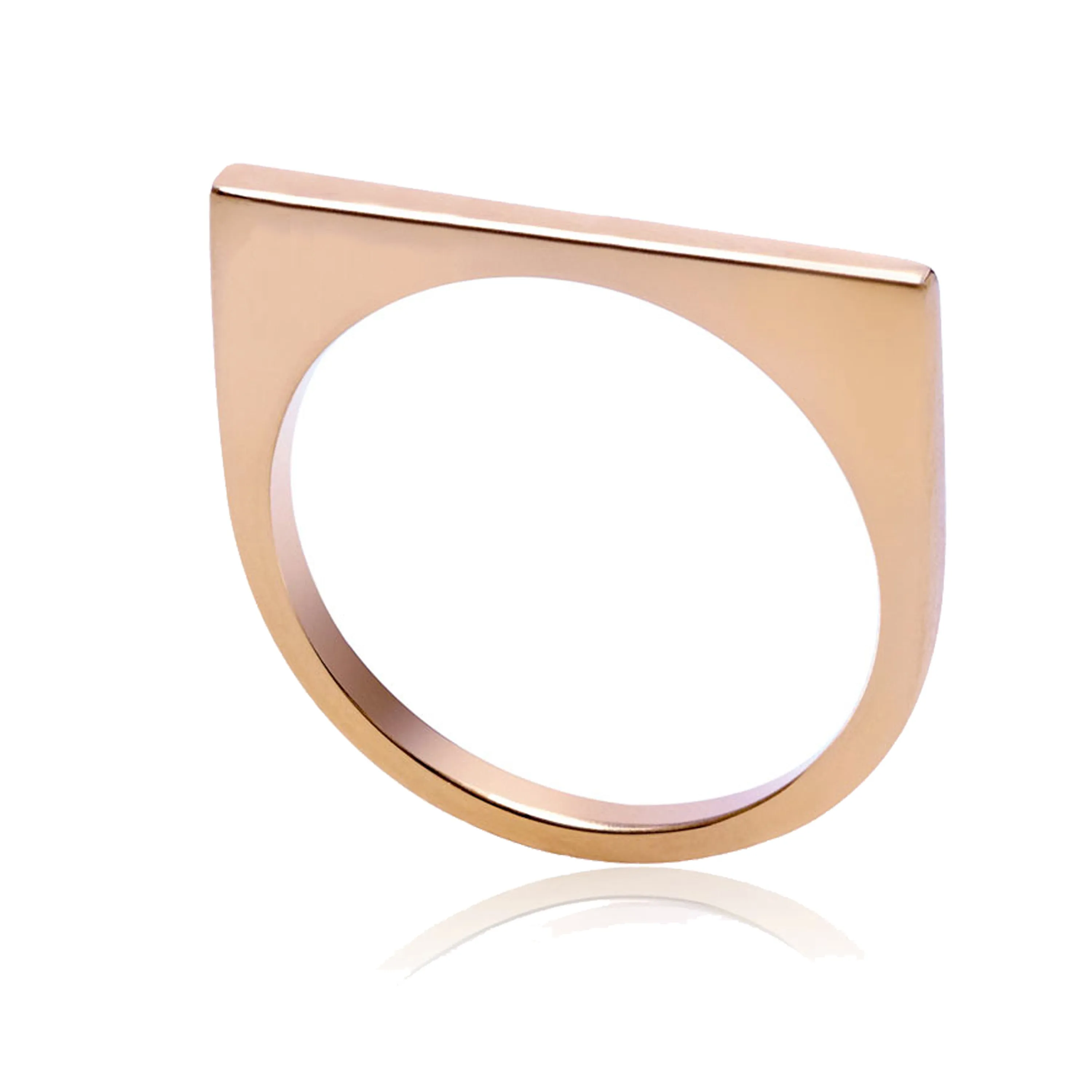 Rose Gold Minerva Stacking Ring