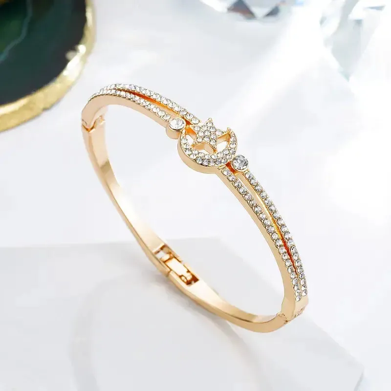 Stars and Moon bangle