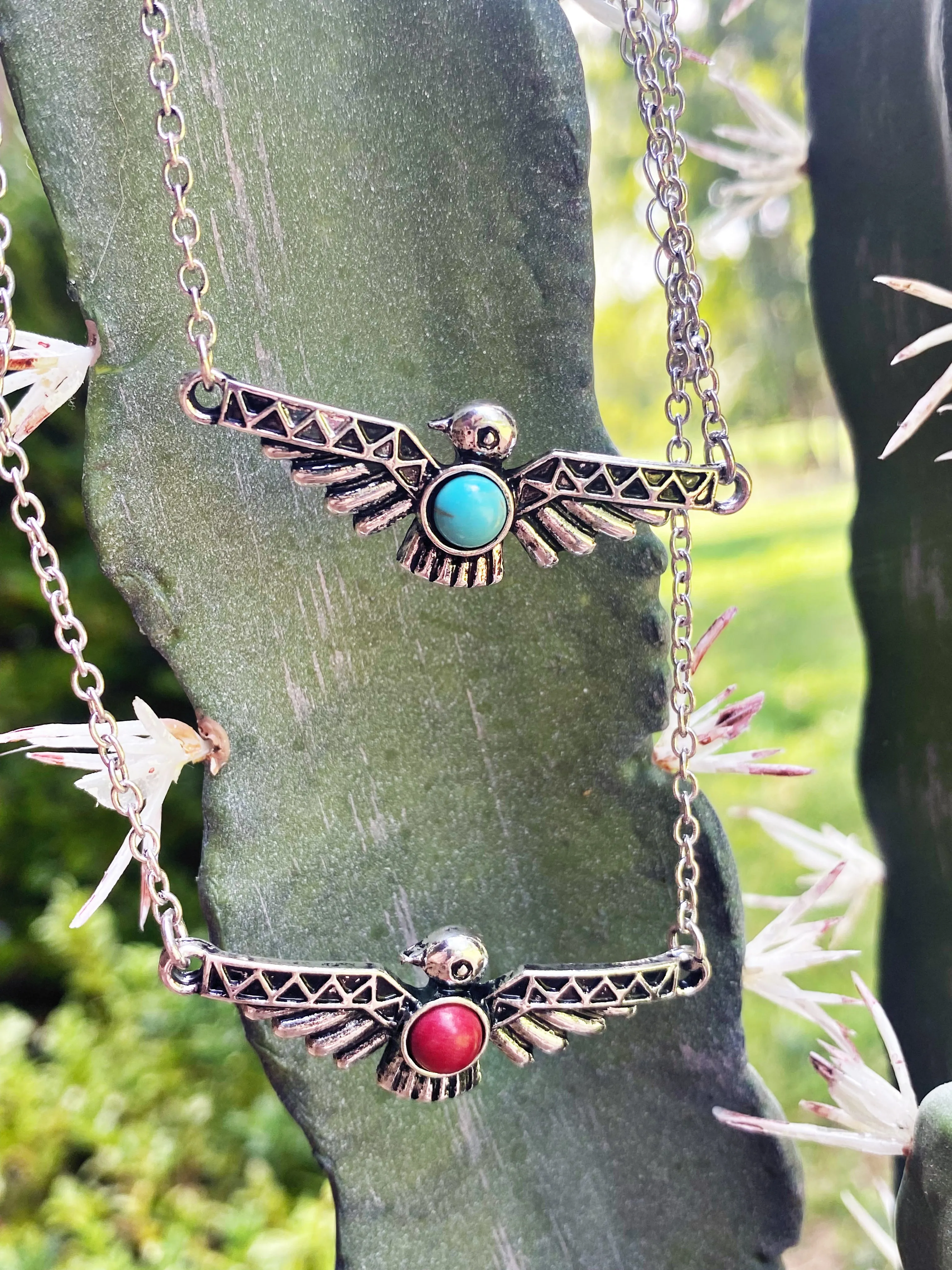 Thunderbird Necklace - Multiple Colors