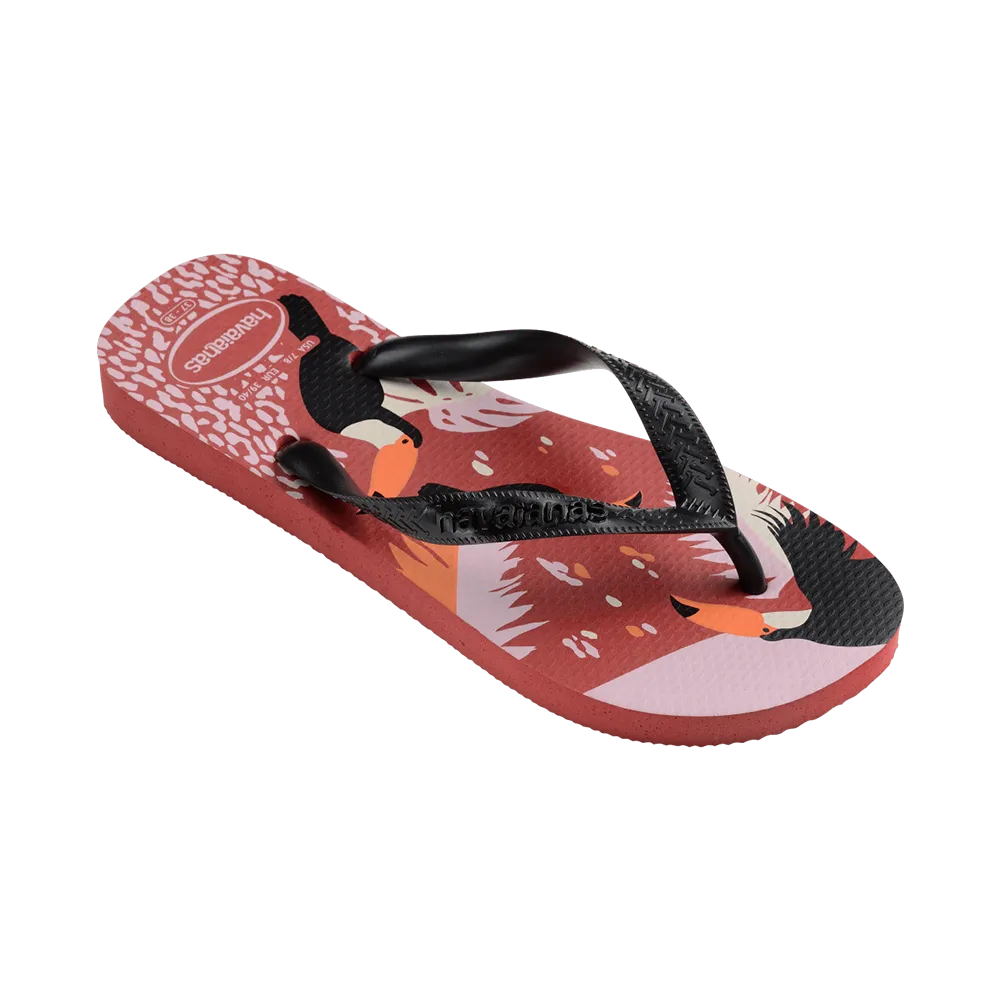 Top Tropical Vibes Flip Flops