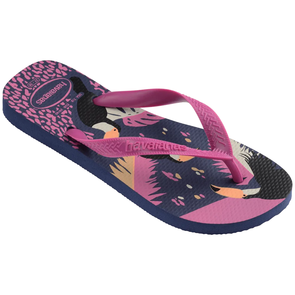 Top Tropical Vibes Flip Flops