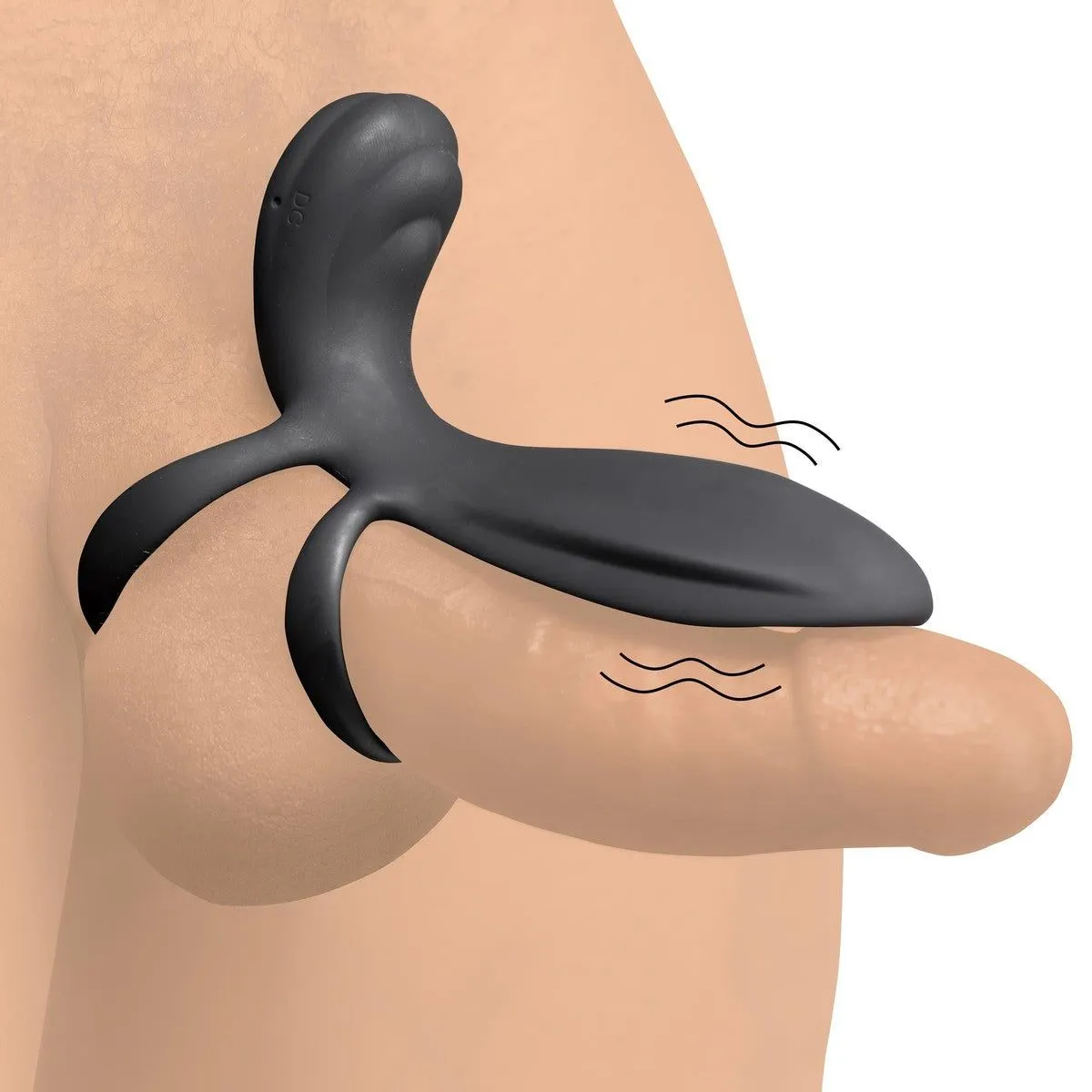 Trinity Vibes 10x Silicone Vibrating Penis Girth Enhancer