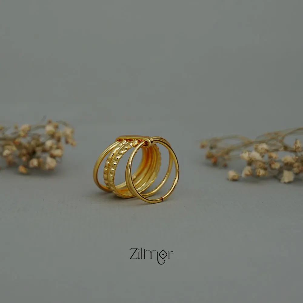 ZA1011159 - Contemporary Cocktail Ring